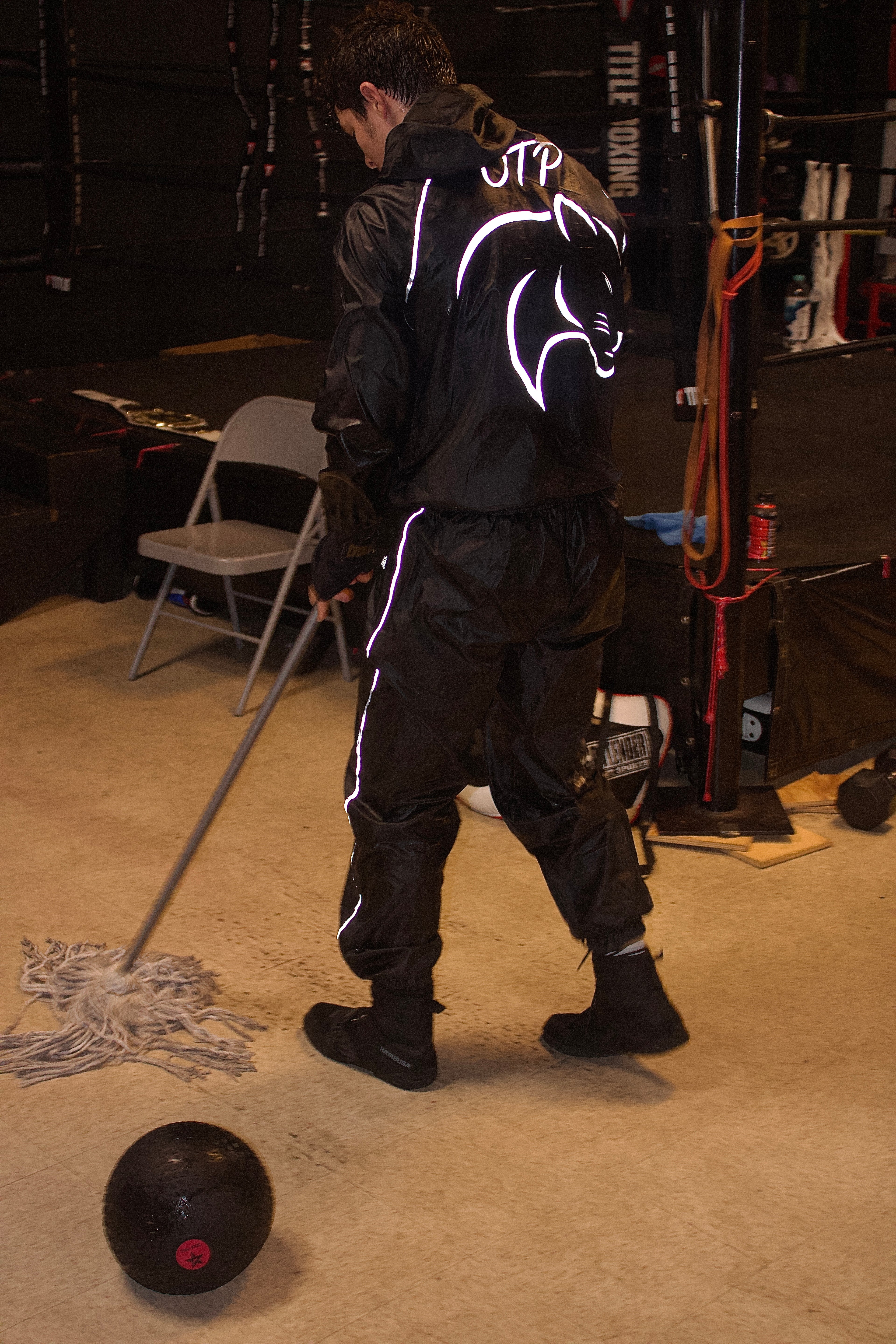 ON THE PROWL reflective Saunasuit